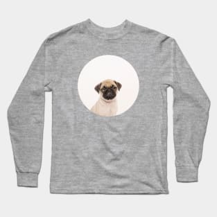 Puggly the Pug Dog Long Sleeve T-Shirt